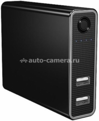 Универсальный внешний аккумулятор для iPhone, iPad, Samsung и HTC Energizer 8400 mAh, цвет black (UE8410)