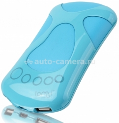 Универсальный внешний аккумулятор для iPhone, iPad, Samsung и HTC Lomui Baby foot 6800 mAh, цвет blue (L682)