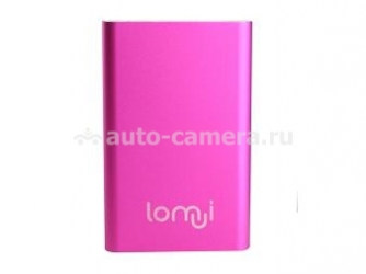 Универсальный внешний аккумулятор для iPhone, iPad, Samsung и HTC Lomui Defender, цвет pink (L301)