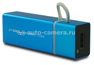 Универсальный внешний аккумулятор для iPhone, iPod, iPad, Samsung и HTC Mipow Power Tube 3000 mAh, цвет синий (SP3000)
