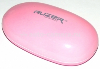 Универсальный внешний аккумулятор для iPhone, Samsung и HTC Auzer 6000 mAh, цвет pink (AP6000)