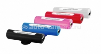 Универсальный внешний аккумулятор для iPhone, Samsung и HTC Promate reliefMate-2 2200 mAh, цвет Red