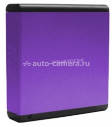 Универсальный внешний аккумулятор для iPod, iPhone, iPad, Samsung и HTC Powerocks Magic Cube с Lightning кабелем 12000 mAh, цвет Purple (MC-PR-4A)