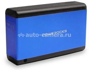 Универсальный внешний аккумулятор для iPod, iPhone, iPad, Samsung и HTC Powerocks Magic Cube с Lightning кабелем 6000mAh, цвет Blue (MC-PR-4A)