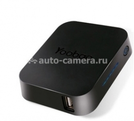 Универсальный внешний аккумулятор для iPod, iPhone, iPad, Samsung и HTC Yoobao Power Bank Magic cube 4400 mAh, цвет черный (YB-627)
