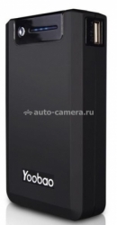 Универсальный внешний аккумулятор для iPod, iPhone, Samsung и HTC Yoobao Magic Box Power Bank 13000 mAh, цвет черный (YB-655Pro)