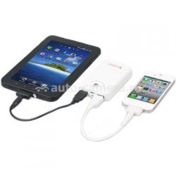 Универсальный внешний аккумулятор для iPod/iPhone/iPad Yoobao Power Bank 8400 mAh, цвет белый (YB-632)