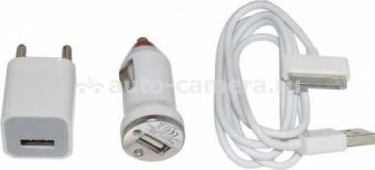 Универсальное автомобильное зарядное устройство для iPhone и iPadi Wiiix CS005-i5