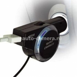 Универсальное автомобильное зарядное устройство для iPhone, Samsung и НТС KASHIMURA AJ-390