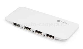 USB концентратор Macally Ultra slim 7 Port USB hub w.AC adapter, цвет белый (7PORTHUB) (7PORTHUB)