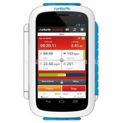 Велосипедное крепление Runtastic для Android и WindowsPhone смартфонов, цвет White (RUNCAA1W)
