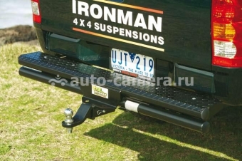 Задний силовой бампер Ironman на Mitsubishi L200 2006