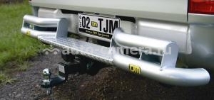 Задний силовой бампер TJM для Nissan Navara D40 05+ для NISSAN
