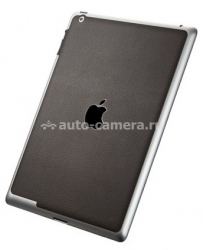 Защитная наклейка на заднюю крышку iPad 3 и iPad 4 SGP Skin Guard Series, цвет коричневый (SGP08861)