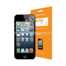 Защитная пленка для экрана iPhone 5 / 5S SGP Steinheil Ultra Fine Screen Protector (SGP08197)