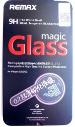 Защитное стекло для экрана iPhone 5 / 5S / 5C REMAX Magic Tempered Glass 0.2 mm (PH5-MTG)